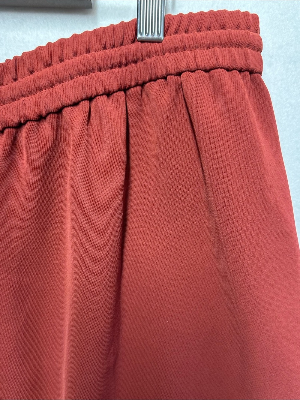 J.Crew Pull‑On Tulip Hem Skirt – Plus Size 16 Burnt Orange EUC - Picture 3 of 5